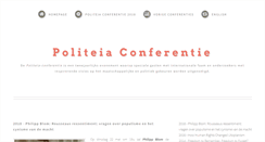 Desktop Screenshot of politeia-conferentie.be